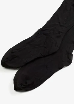 bonprix bonprix Pantis anticarreras de 20 den puños cómodos Negro