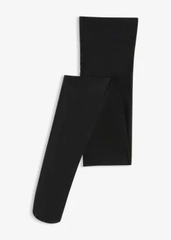 bonprix bonprix Pantis de 30 den con braguita y cinturilla cómoda Negro Online