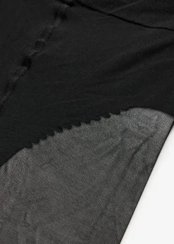 bonprix bonprix Pantis de 30 den con braguita y cinturilla cómoda Negro Online