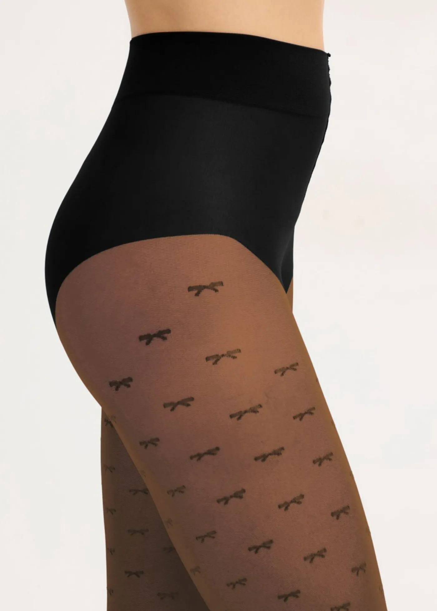 bonprix bonprix Pantis de 20 den con cinturilla cómoda Negro Hot