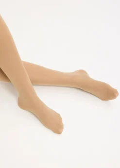 bonprix bonprix Pantis de 30 den con poliamida reciclada Beige