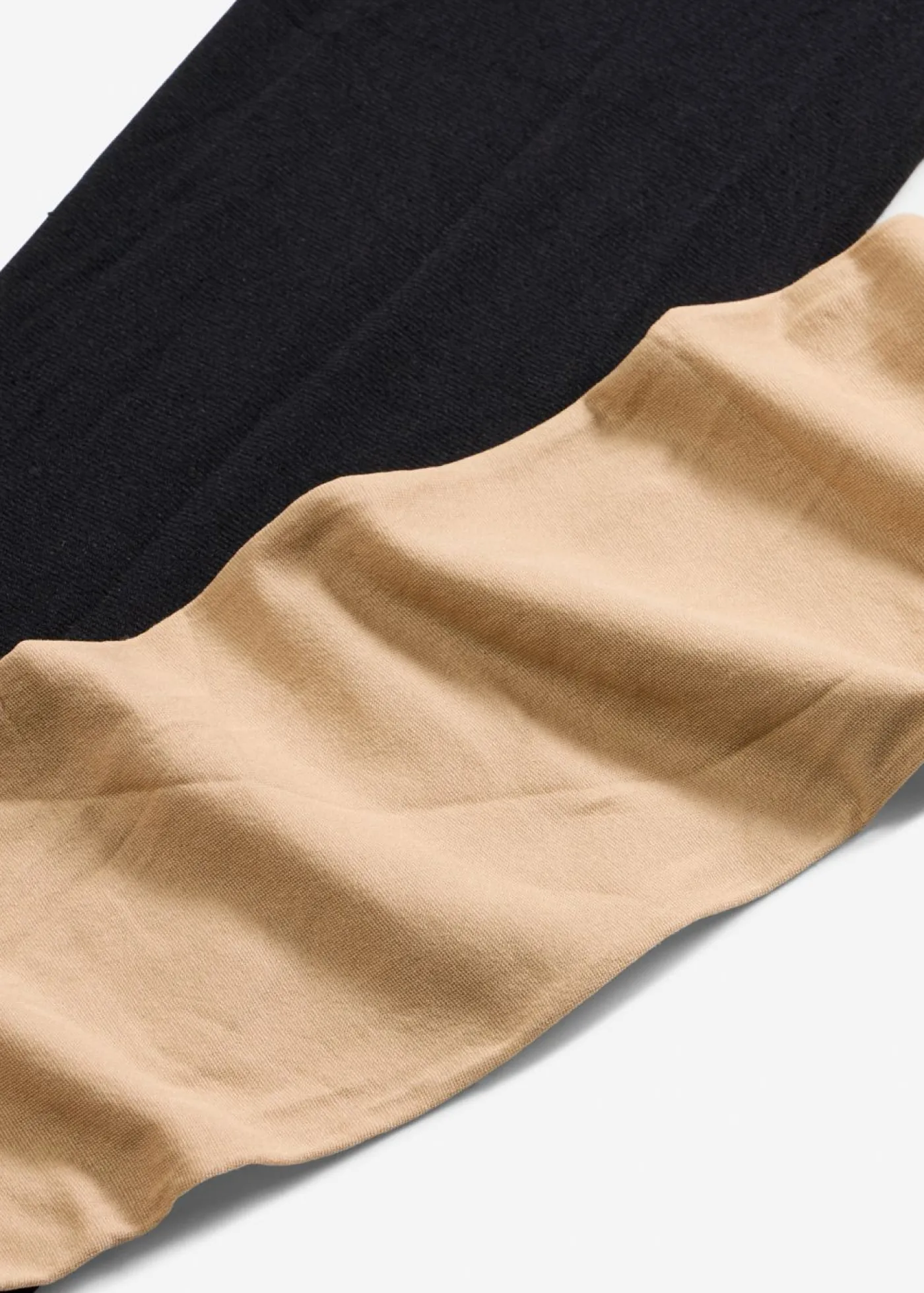 bonprix bonprix Pantis de 50 den (2 unidades) Beige claro/negro New