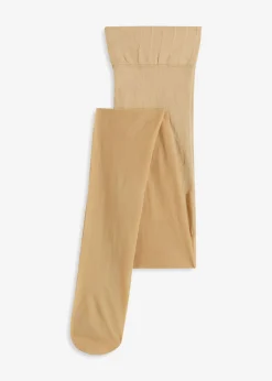 bonprix bonprix Pantis moldeadores de 30 den Beige claro