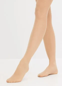 bonprix bonprix Pantis moldeadores de 30 den Beige claro