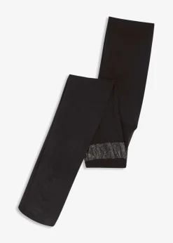 bonprix bonprix Panty Negro-plata Best