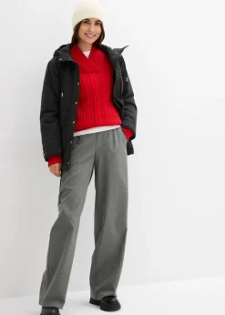 bonprix bonprix Parka acolchada Negro Clearance