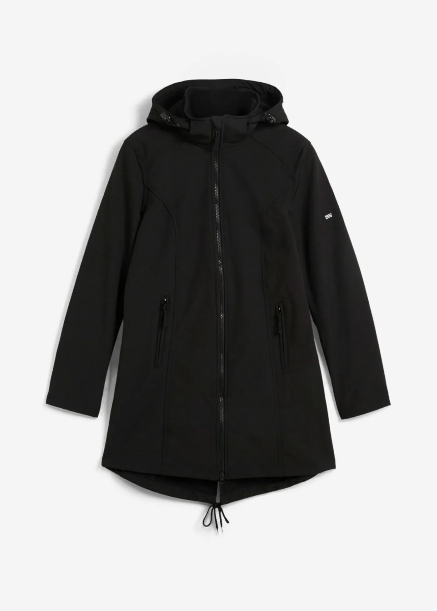bonprix bonprix Parka de softshell repelente al agua Negro Discount