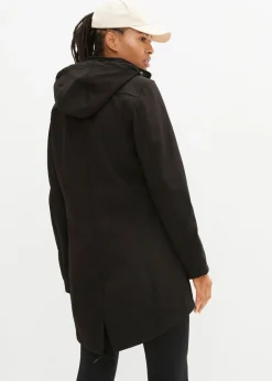 bonprix bonprix Parka de softshell repelente al agua Negro Discount