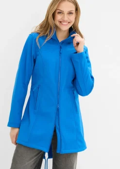 bonprix bonprix Parka de softshell repelente al agua Azul ártico Hot