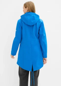 bonprix bonprix Parka de softshell repelente al agua Azul ártico Hot