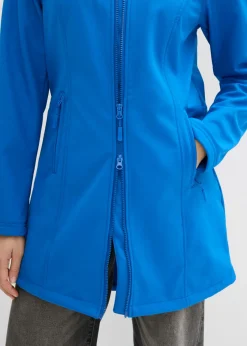 bonprix bonprix Parka de softshell repelente al agua Azul ártico Hot