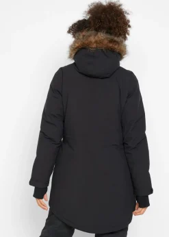 bonprix bonprix Parka funcional impermeable Negro Clearance