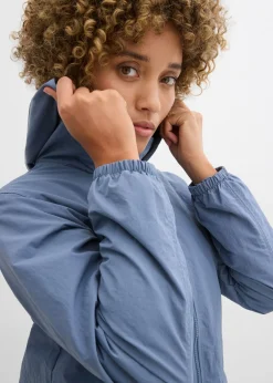 bonprix bonprix Parka ligera repelente al agua Azul ahumado Sale