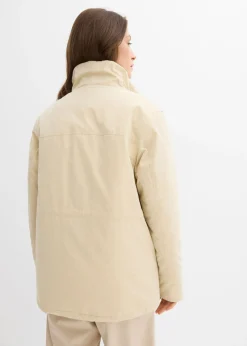 bonprix bonprix Parka ligeramente acolchada Arena claro Online