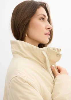bonprix bonprix Parka ligeramente acolchada Arena claro Online