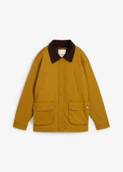 bonprix bonprix Parka oversize marrón dorado-marrón oscuro Clearance