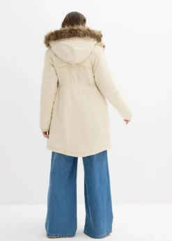 bonprix bonprix Parka premamá 3 en 1 con inserto de porteo Crudo New