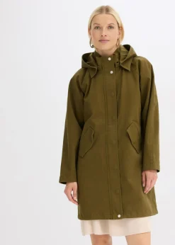 bonprix bonprix Parka repelente al agua Oliva Clearance