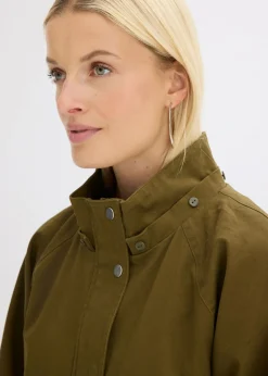 bonprix bonprix Parka repelente al agua Oliva Clearance