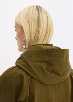 bonprix bonprix Parka repelente al agua Oliva Clearance