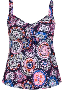 bonprix bonprix Parte superior de tankini púrpura/rosa caliente Online