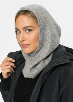 bonprix bonprix Pasamontañas gris moteado Sale