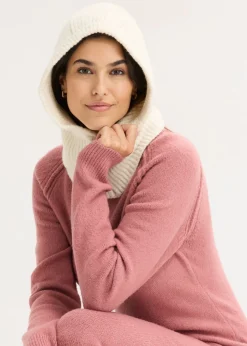 bonprix bonprix Pasamontañas blanco perla Online