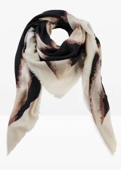 bonprix bonprix Pañuelo negro-marrón-taupe.-crema Hot