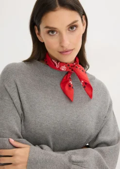 bonprix bonprix Pañuelo con estampado de corazones fresa Discount