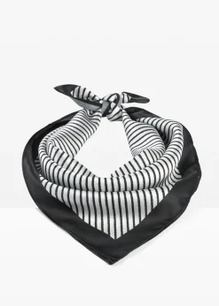 bonprix bonprix Pañuelo Nicky con rayas Blanco crema-negro Outlet