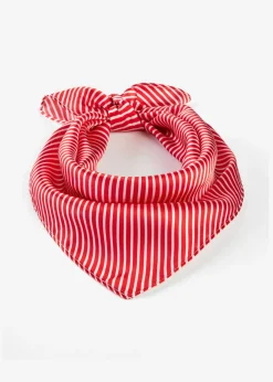 bonprix bonprix Pañuelo Nicky con rayas fresa-blanco con rayas Hot