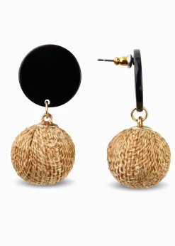 bonprix bonprix Pendientes Negro-color natural Best