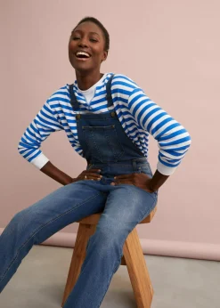 bonprix bonprix Peto vaquero con ajuste boyfriend Denim Best