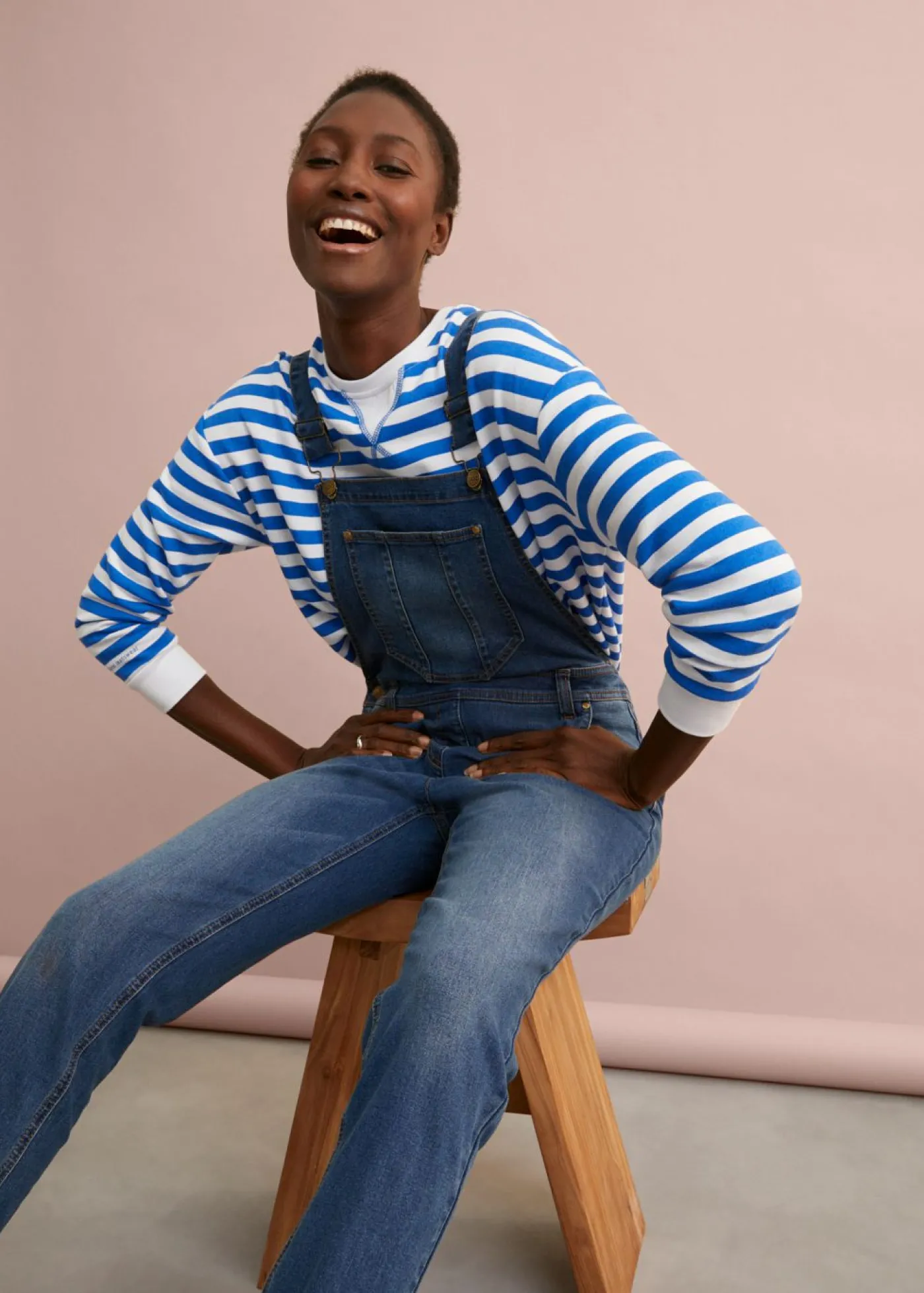 bonprix bonprix Peto vaquero con ajuste boyfriend Denim Best