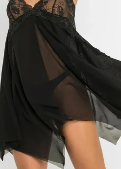 bonprix VENUS Picardías Negro