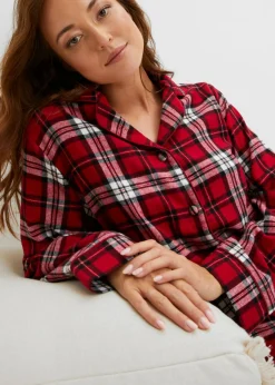 bonprix bonprix Pijama Rojo atardecer de cuadros New