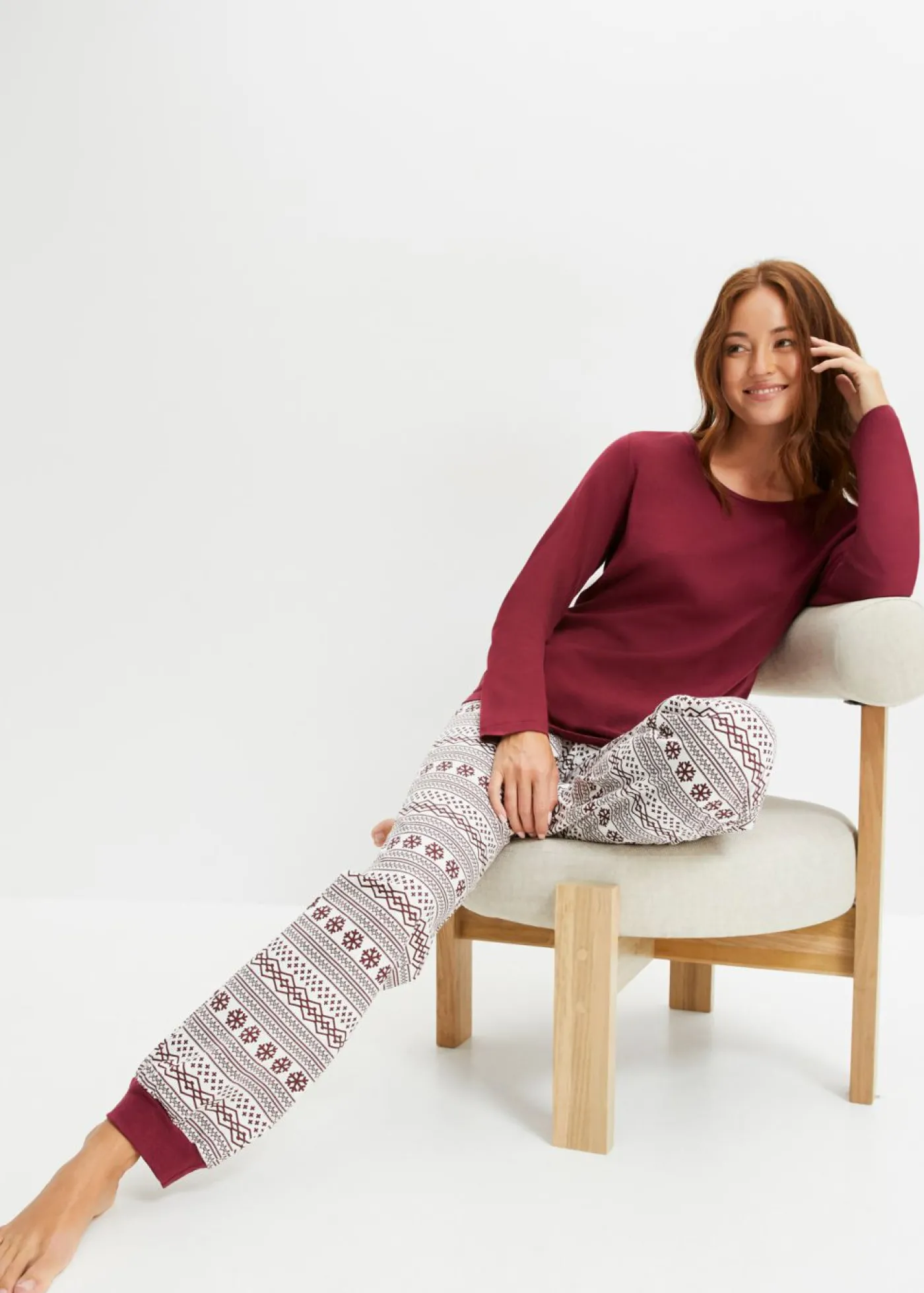 bonprix bonprix Pijama rojo avellana Hot