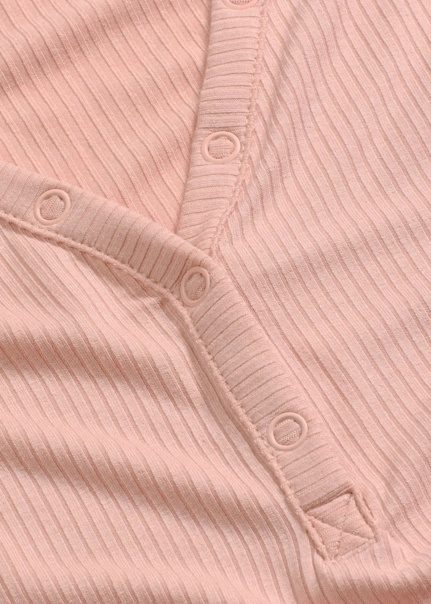 bonprix bonprix Pijama corto de canalé suave Rosa vintage Hot