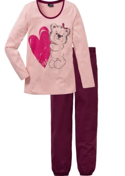bonprix bonprix Pijama de algodón orgánico rosa viejo