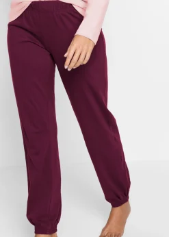 bonprix bonprix Pijama de algodón orgánico rosa viejo