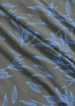 bonprix bonprix Pijama de algodón puro (3 piezas) azul provenzal-granito Discount