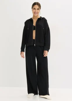 bonprix bonprix Pijama de neopreno con top corto Negro Sale