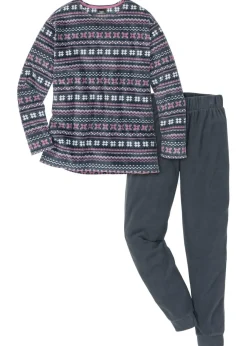 bonprix bonprix Pijama de rizo Azul oscuro New