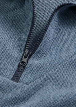bonprix bonprix Pijama de suave punto gofrado azul marino moteado Clearance