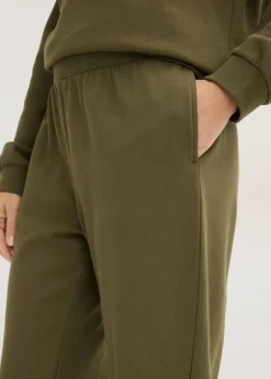 bonprix bonprix Pijama tipo chándal Verde oliva oscuro New