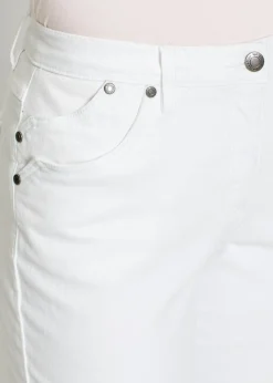 bonprix bonprix Pirata vaquero Denim blanco