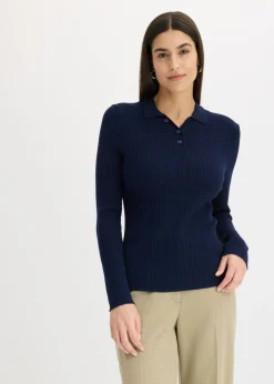 bonprix bonprix Polo Azul marino Sale