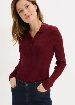 bonprix bonprix Polo Rojo rubí Clearance