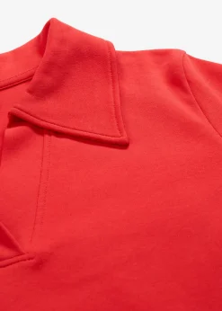 bonprix bonprix Polo de algodón orgánico puro fresa Online