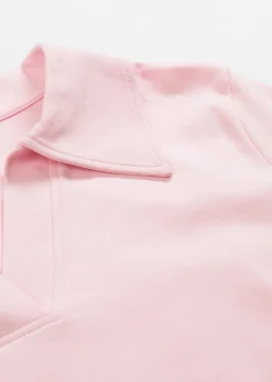 bonprix bonprix Polo de algodón orgánico puro rosa cristal Discount